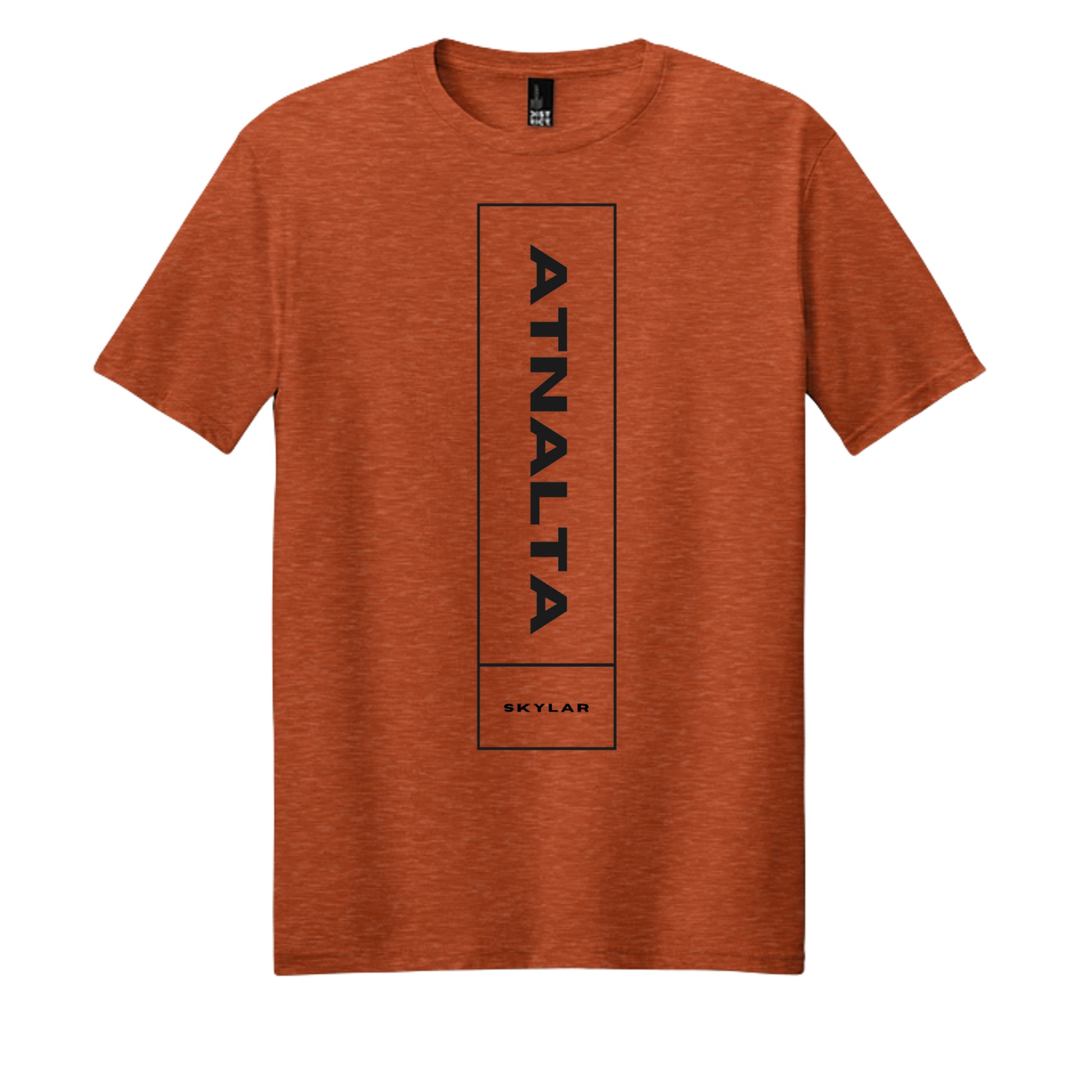Deep Orange Heather - DM108 - FRONT